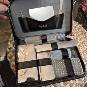 Vintage Silver Grooming Set